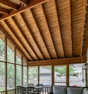 Image of Gorgeous l 3 Season Porch l Dry Bar l Fireplace