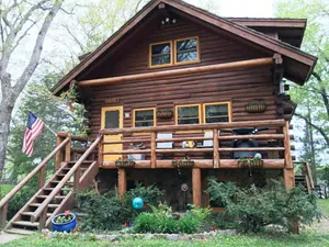 Image of Log Cabin, Lake Retreat