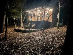 Image of Off Grid tiny cabin on riverfront property