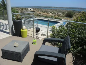 Image of Luxury villa, exceptional sea view, heated pool, May to October 4 bathrooms