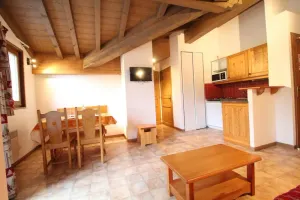 Image of 4th floor, balcony, parking, tv, ski locker, 33m², Val Cenis