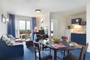 Image of Wifi, 100m from resort center, Ground floor, fitness, terrace, balcony, tv, ski locker, 40m²