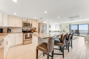 Image of Modern Décor and Ocean Galore! Newly Renovated Oceanfront Condo sleeps 6
