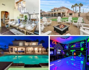 Image of 5BDRM Lux Estate- Heated Pool and Neon Arcade Room