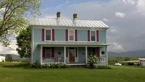 Image of Shenandoah Valley Farm House near BR pkway & Skyline , UVA, Staunton, wineries