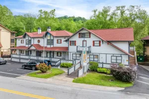 Image of Alpine River Suites #404 - Condo on the River in Downtown Helen