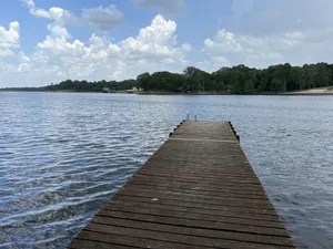 Image of Lake Front Huge Verandas New Appliances w\/ Paddleboard Jon Boat electric motor