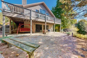 Image of Perfect 'up north' home near Sleeping Bear Dunes & Lake Michigan, deck, W\/D