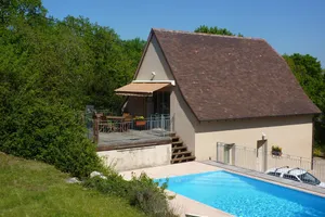 Image of Quiet gite in one of the most beautiful villages of France, with pool