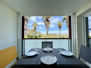 Image of Appartement climatisé 3 pièces avec garage à 300m de la plage et des commerces à Sète - FR-1-338-576