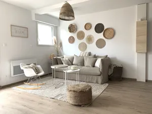 Image of T3 Les Anémones à 50m de la plage avec grande terrasse et grand jardin