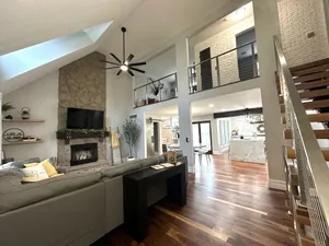 Image of Cheerful 4 bedroom home w/ fireplace & game room