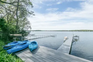 Image of Lakeside Retreat at Lake Ripley - Swimming, Dock, Kayaks, & PONTOON RENTAL