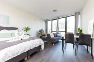 Image of City Center Penthouse w/ Balcony open View