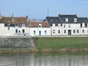 Image of LA PORTE BLEUE on the Île d'Or opposite the Château d'Amboise