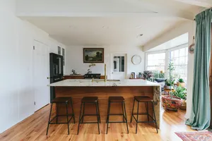 Image of Mountain Midcentury Stunner w\/ Blue Ridge Views + Hot Tub + Fire Pit
