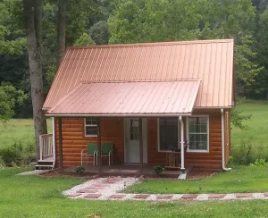 Image of Tranquil Waters Cabin. 4 person secluded rental cabin!