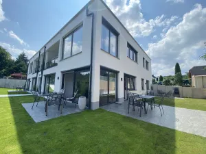 Image of Apartments-Saaldorf WG1 with terrace and view of the reservoir