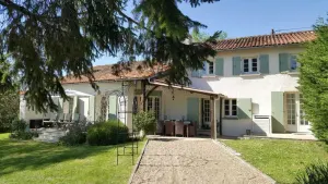 Image of Character farmhouse with magnificent views and large private pool near Aubeterre