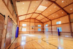 Image of Inviting family retreat with a seasonal saltwater pool, gymnasium and privacy