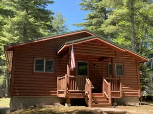 Image of Wooded property in Northern Michigan. Great location for ice fishing on Mullett!