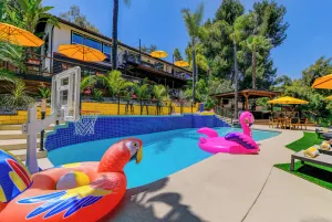 Image of Colossal Remodeled Estate + Movie Theatre + Heated Pool\/Spa + Vacationers Dream