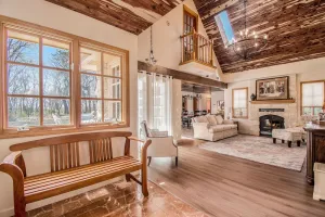 Image of Rainwood Cottage in the woods, on a working farm near Lake Cunningham I680 close
