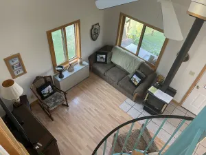Image of Cozy country Cabin on the Big Horn River, 7 miles from Hot Springs.