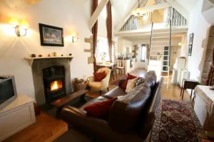 Image of Welsh Gatehouse: Historical Castle with EV Charger