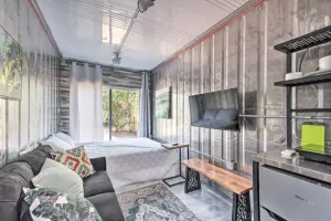 Image of Cute Tiny Shipping Container Studio Unit A