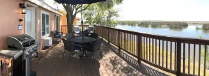 Image of Deluxe \"Waterfront\" Vacation Bungalow on the River
