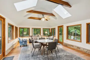 Image of Log Cabin - Natures Oasis - Fire Pit & Gazebo