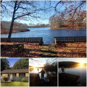 Image of NEW Listing: LAKEFRONT Home w\/ Dock, Theater Room, Firepit. Near Mystic, Casinos