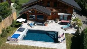 Image of LAC ANNECY-chalet - Plein sud- Swimming pool