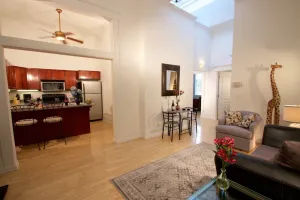 Image of Six — Two Queen Beds, Historic Downtown Apartment in Nicely Appointed Building on Main Street