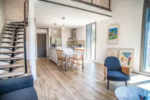 Image of Le Moulleau, Luxurious large duplex apartment close to the beach