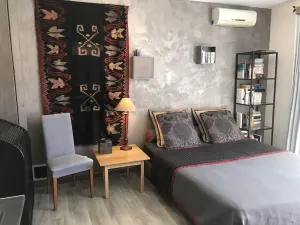 Image of Studio near Uzès in a quiet cartier ready the garlic