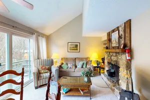 Image of Treetop condo with a loft and private balcony - close to the ski lodge