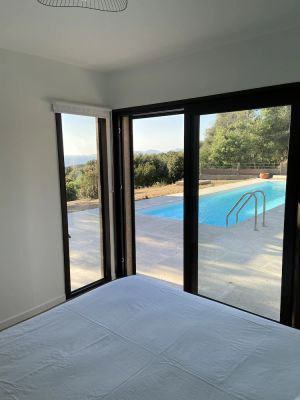 Image of Single-storey villa, sea view, swimming pool, 5 minutes from beaches, peaceful setting.