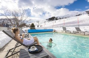 Image of Ski-in\/ski-out & foot of the slopes, fitness, swimming pool, sauna, hammam, terrace, balcony, tv
