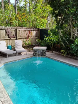 Image of The Mermaid Jungle House W\/Private \"Heated\" Pool