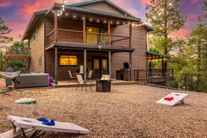 Image of 4 Bedrooms, Sleeps 16, Hot Tub, Games, Tesla Charger, Smart TV's,  MORE!