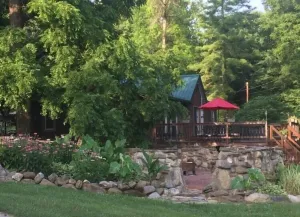 Image of Eagles Rise Cabin on Sugar Creek with hot tub