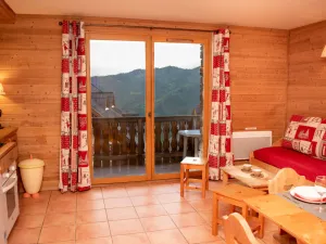 Image of Appartement cosy 6 pers avec balcon, parking, casier à ski - FR-1-504-192