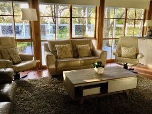 Image of A comfortable 2 storey house with undercover outdoor eating area,fire pit & wifi