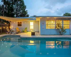 Image of Trendy Home with a Private Salt Water Pool! Prime Location Close to Everything!