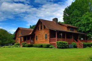 Image of Quality Time Together! Log Cabin Sleeps 28 Kids Love It!