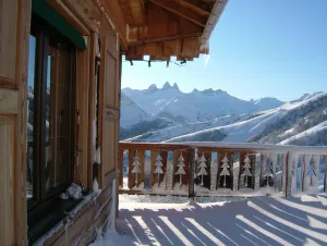Image of 3 *** duplex apartments in Savoyard chalet in the heart of the Sybelles area
