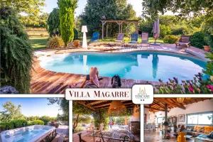 Image of Villa Magarre Climatisée, Piscine Chauffée, Spa, dans un Cadre Naturel Envoûtant