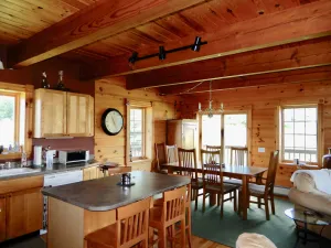 Image of UNIQUE Log Style Cozy Ski Chalet - Walking Distance To Town - Pets Welcome